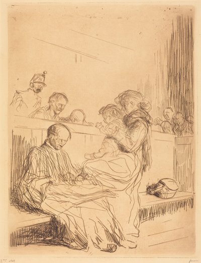 The Prisoner and the Child by Jean-Louis Forain