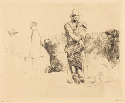 Lourdes, Transport of the Paralyzed by Jean-Louis Forain