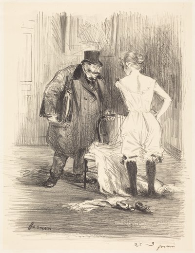 A Seizure by Jean-Louis Forain