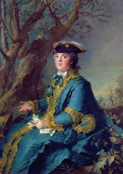 Louise-Elisabeth de France, Infanta of Spain, then Duchess of Parma by Jean Marc Nattier