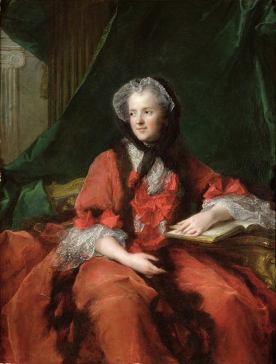 Portrait of Madame Maria Leszczynska (1703-68) by Jean Marc Nattier
