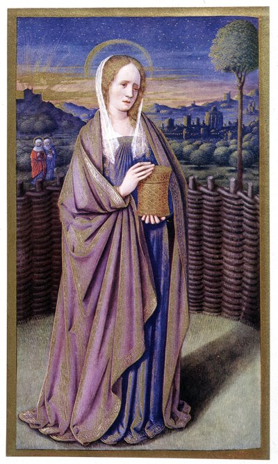 Saint Madeleine after Jean Bourdichon by Jean (after) Bourdichon