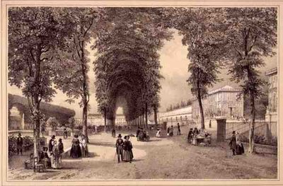 A View of the Jardins des Plantes, published by Auguste Bry by Jean (after) Jacottet