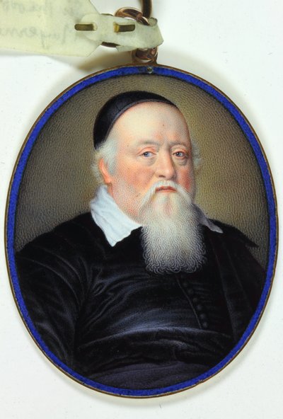 Sir Theodore Turquet de Mayerne by Jean (circle of) Petitot