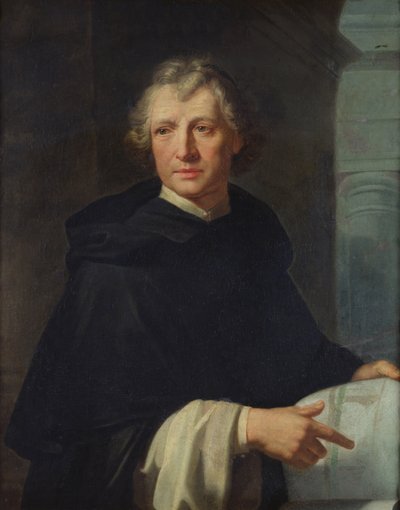 Portrait of Frere Francois Romain (1646-1735) by Jean 1662 1753 Andre