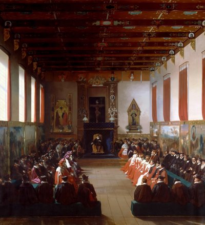 The Assembly of Notables at Rouen by Henry IV by Jean Alaux