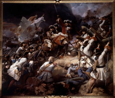 The Battle of Denain on 24 July 1712 by Jean Alaux