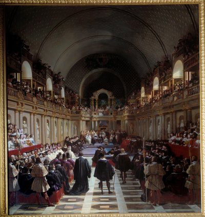 The General States of Paris 27 October 1614 by Jean Alaux