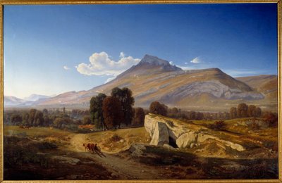 View of the Isere Valley Taken at Saint Egreve by Jean Alexis Achard