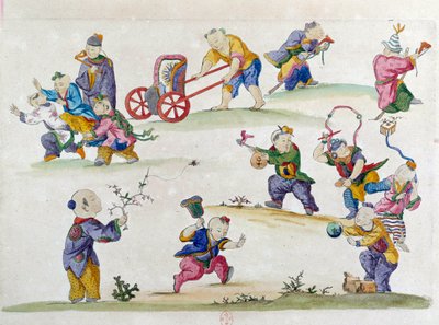 Drawing from a Chinese Vase: Children