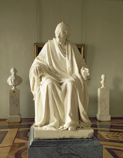 Francois Marie Arouet Voltaire by Jean Antoine Houdon