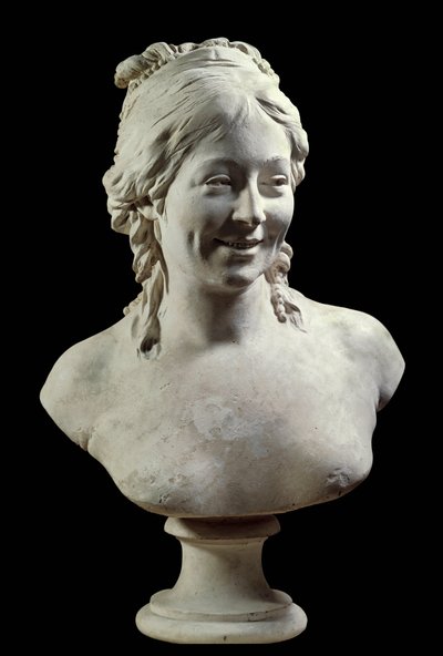 Portrait of Madame Houdon (nee Marie Ange Cecile Langlois) by Jean Antoine Houdon