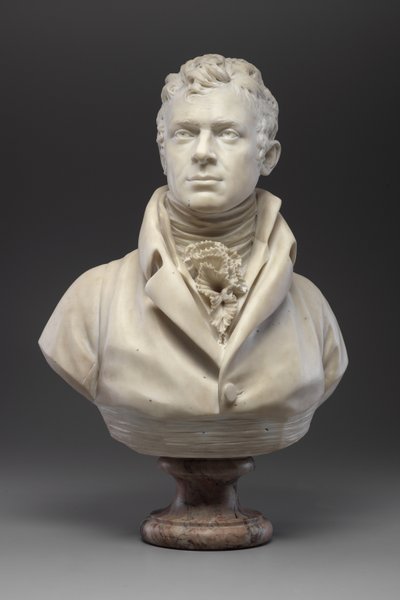Robert Fulton, c.1804 by Jean Antoine Houdon