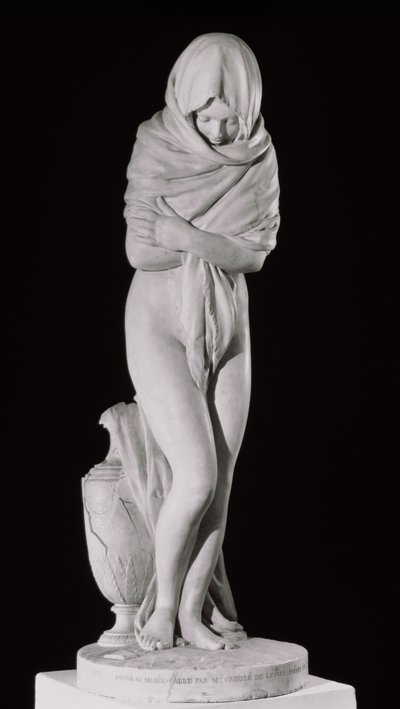 Winter, or The Chilly Woman by Jean Antoine Houdon