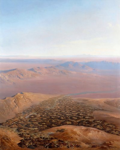Panoramic View of the Capture of the Smala of Abd El-Kader, 16 May 1843 by Jean Antoine Simeon Fort