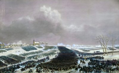 The Battle of Preussisch-Eylau on February 8, 1807 by Jean Antoine Simeon Fort
