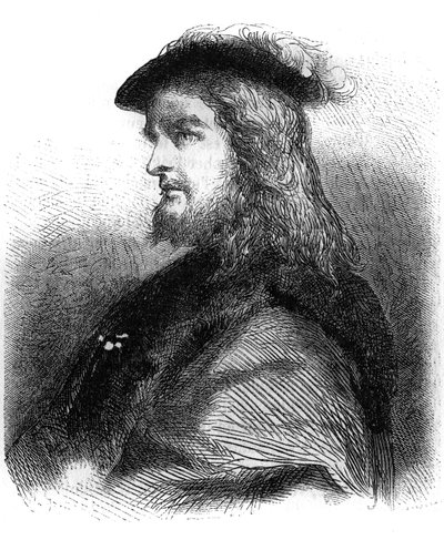 Portrait of Gustave I Wasa (Gustav Vasa) by Jean Antoine Valentin Foulquier