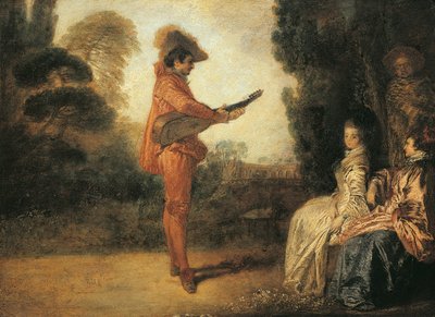 Castor (Enchanter), circa 1713-1714 by Jean Antoine Watteau