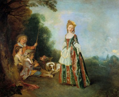 Dance by Jean Antoine Watteau