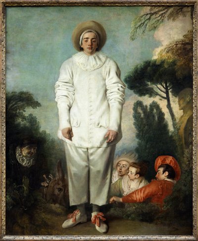 Pierrot, Formerly Known as Gilles by Jean Antoine Watteau
