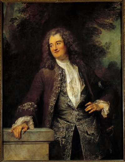 Portrait of a Gentleman by Jean Antoine Watteau