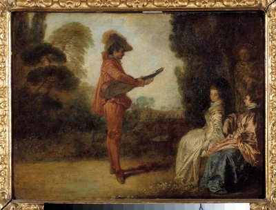 The Enchanting by Jean Antoine Watteau