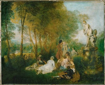  by Jean Antoine Watteau