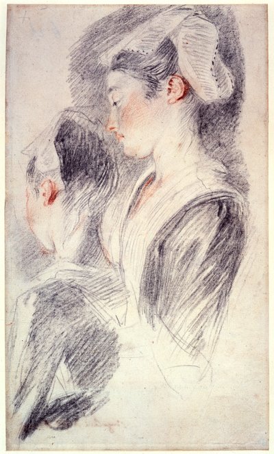 Two Studies of a Young Woman