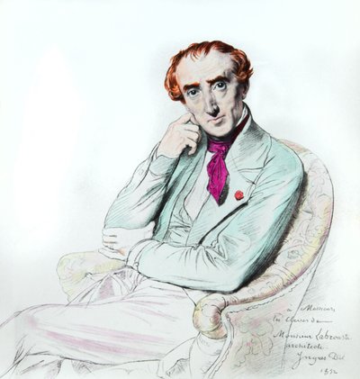 Henri Labrouste by Jean Auguste Dominique (after) Ingres