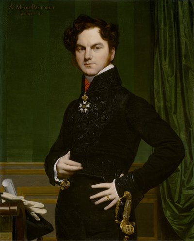 Amédée-David, the Comte de Pastoret by Jean Auguste Dominique Ingres