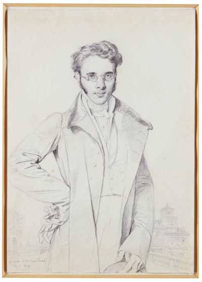 André-Benoît Barreau, dit Taurel by Jean Auguste Dominique Ingres