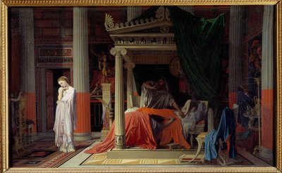 Antiochus and Stratonice by Jean Auguste Dominique Ingres