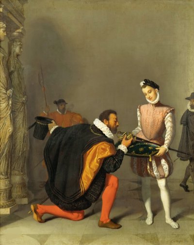 Don Pedro of Toledo Kissing Henry IV