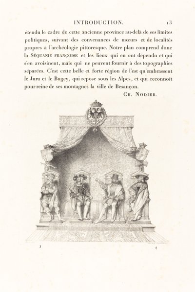 Four Magistrates of Besançon by Jean Auguste Dominique Ingres
