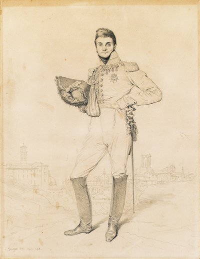 General Louis-Etienne Dulong de Rosnay by Jean Auguste Dominique Ingres