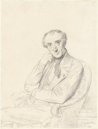 Henri Labrouste by Jean Auguste Dominique Ingres