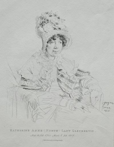 Katherine Anne Lady Glenbervie by Jean Auguste Dominique Ingres