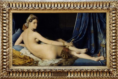 La Grande Odalisque by Jean Auguste Dominique Ingres