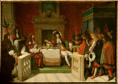 Louis XIV and Moliere by Jean Auguste Dominique Ingres