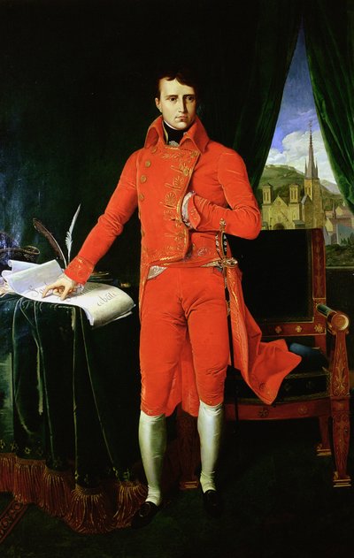 Napoleon Bonaparte First Consul, 1803-1804 by Jean Auguste Dominique Ingres