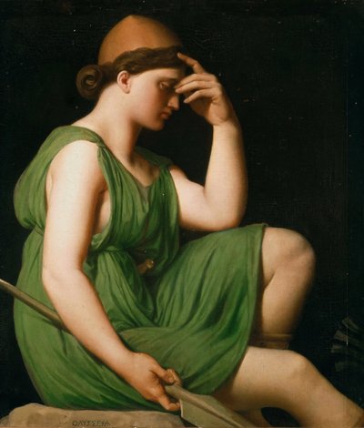 Odysseus. Study for the Triumph of Homer by Jean Auguste Dominique Ingres