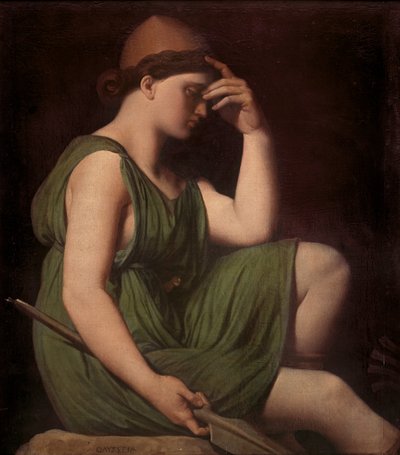 Odysseus, study for the Apotheosis of Homer by Jean Auguste Dominique Ingres