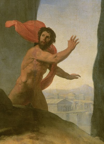 Oedipus and the Sphinx by Jean Auguste Dominique Ingres
