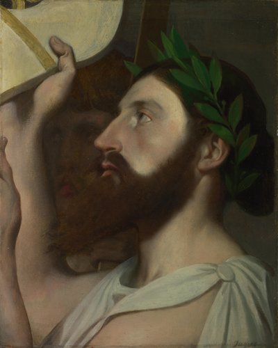 Pindar and Ictinus, Between 1830 and 1867 by Jean Auguste Dominique Ingres