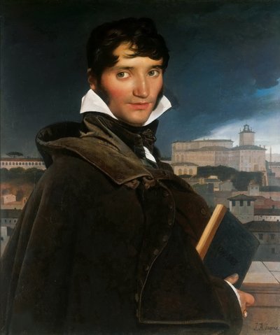 Portrait of François-Marius Granet 1775-1849, 1807 by Jean Auguste Dominique Ingres