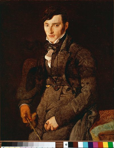 Portrait of Jean Pierre Francois Gilibert by Jean Auguste Dominique Ingres