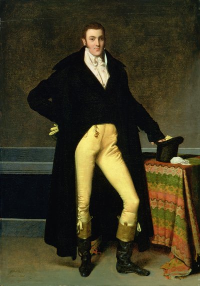 Portrait of Joseph-Antoine de Nogent by Jean Auguste Dominique Ingres