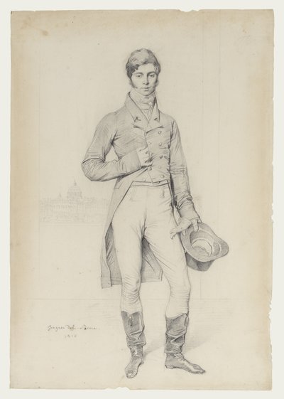 Portrait of Lord Grantham by Jean Auguste Dominique Ingres