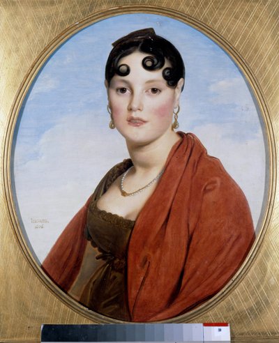 Portrait of Madame Aymon called the Belle Zelie by Jean Auguste Dominique Ingres