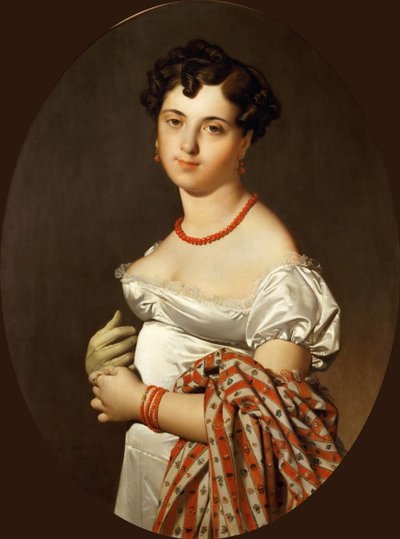 Portrait of Madame Cécile Panckoucke, née Bochet by Jean Auguste Dominique Ingres